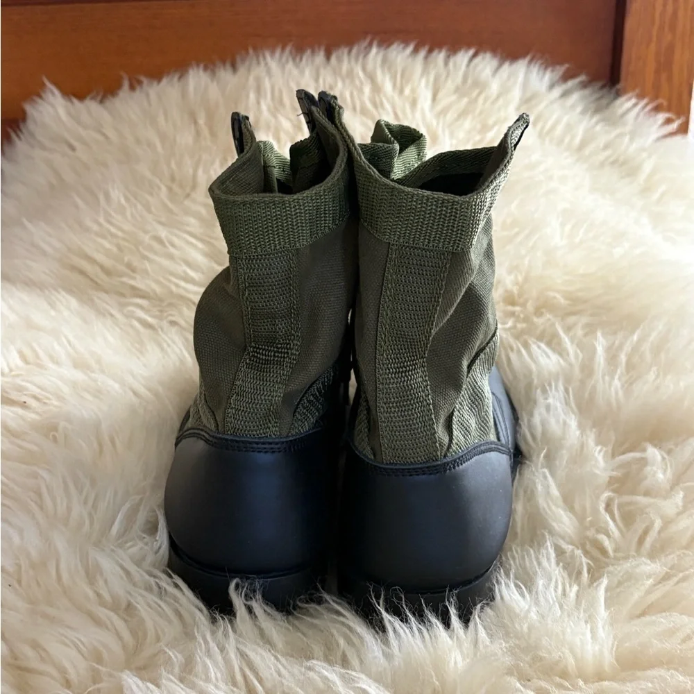 NWT Fox Military Combat Black and Olive Vietnam Jungle Boots